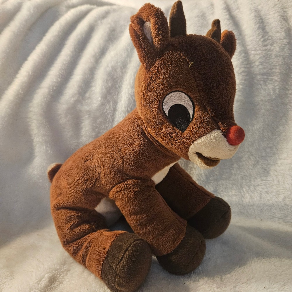 Rudolph‎ the Red Nosed Reindeer Plush Clarice Stuffed Animal Toy Set Holiday - Picture 2 of 16